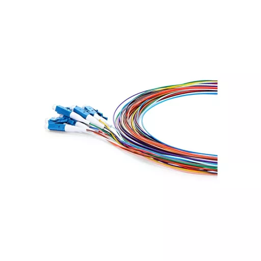 Conexpro, set of fiber optic pigtails, LC UPC, Singlemode, G.652.D, 12pcs , 3m