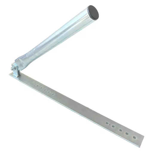 Conexpro, Antenna mount with tilt adjustment for installation under roof tiles onto a rafter, length 40cm, diameter 35mm