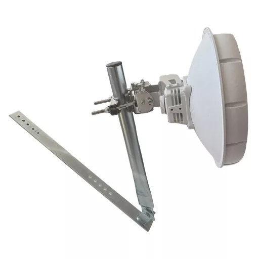 Conexpro, Antenna mount with tilt adjustment for installation under roof tiles onto a rafter, length 40cm, diameter 35mm