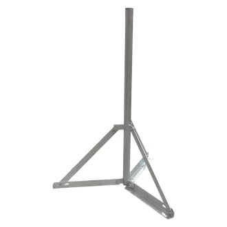   Conexpro, Tripod mast, height 1.2m, diameter 48mm, hot-dip galvanized