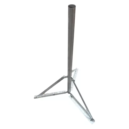 Conexpro, Tripod mast, height 1.2m, diameter 48mm, hot-dip galvanized