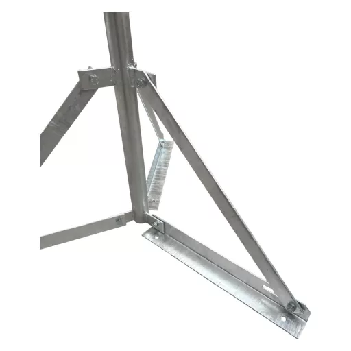 Conexpro, Tripod mast, height 1.2m, diameter 48mm, hot-dip galvanized