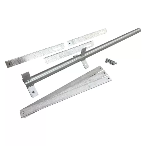 Conexpro, Tripod mast, height 1.2m, diameter 48mm, hot-dip galvanized