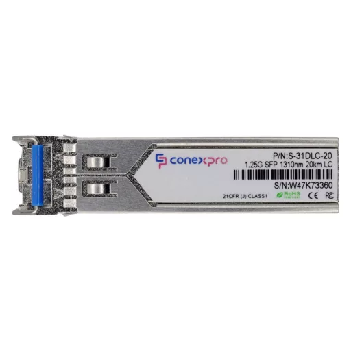 Conexpro, 1.25G SFP optical module, SM, 1310nm, 20km, 2x LC, DDM - HPE