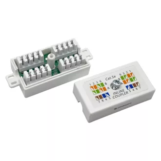 Conexpro, coupler coupling UTP, CAT5E, terminal block