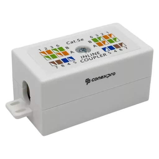 Conexpro, coupler coupling UTP, CAT5E, terminal block