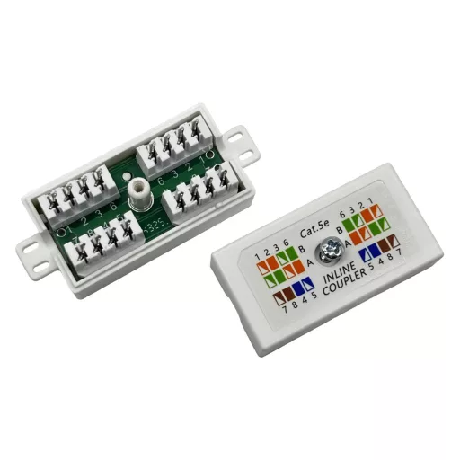 Conexpro, coupler coupling UTP, CAT5E, terminal block