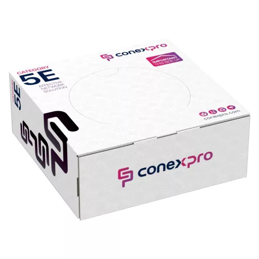 Conexpro, UTP cable outdoor, CAT5e, PE, 24 AWG, 100m, black