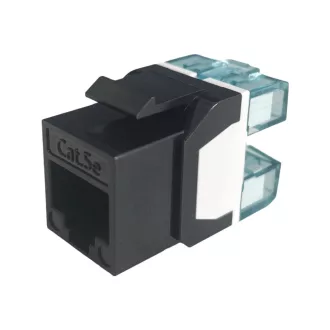 Conexpro, keystone UTP, CAT5e, black