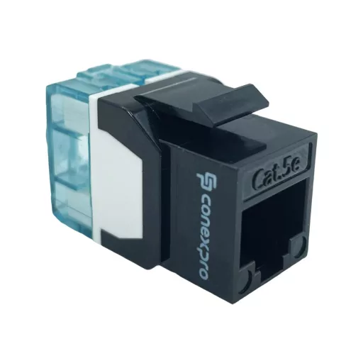 Conexpro, keystone UTP, CAT5e, black