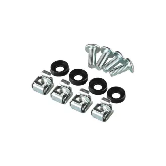 Conexpro, rackmount screws and cage nuts, 4 pcs