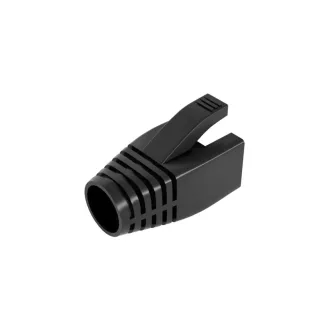 Conexpro, protective cap for RJ45 with cut, black