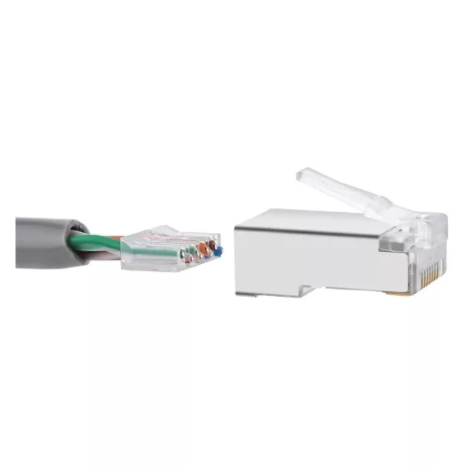 Conexpro, connector RJ45 FTP, CAT6, two-part