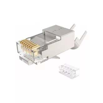 Conexpro, connector RJ45 FTP, CAT6A, two-part