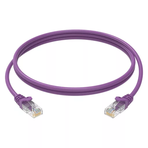 Conexpro, patch cable UTP, CAT5e, 0.25m, purple