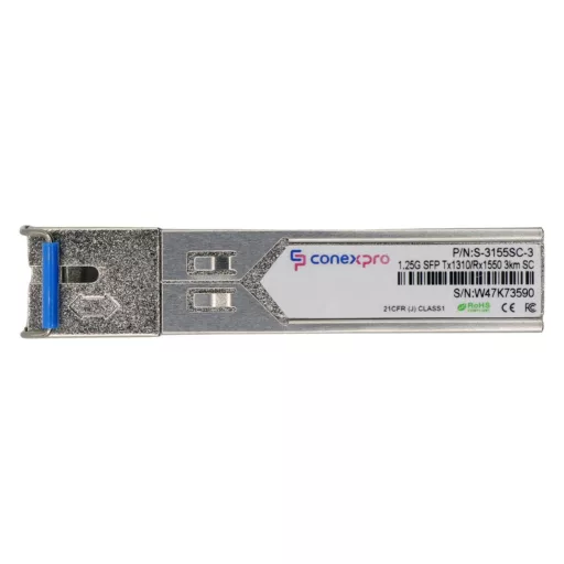 Conexpro, 1.25G SFP optical module, WDM/BiDi, SM, Tx1310/Rx1550nm, 3km, 1x SC, DDM