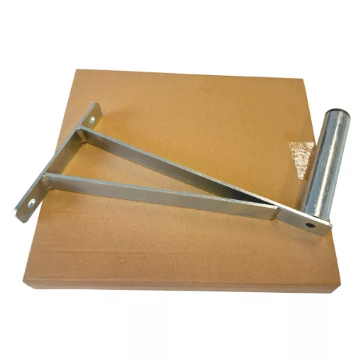 Conexpro, Wall-mounted antenna bracket "L", length 30cm, height 15cm, diameter 32mm, retail package