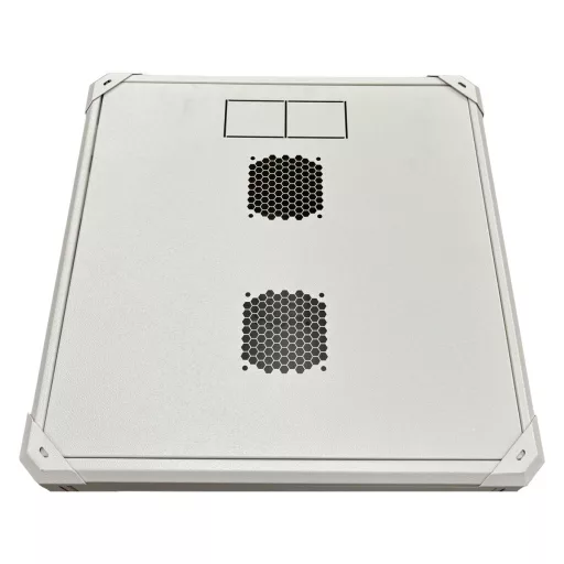 Conexpro, networking cabinet 19" 12U/600mm, FLAT PACK, glass door