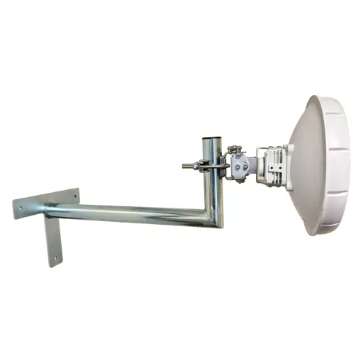 Conexpro, Wall-mounted antenna bracket "L", length 50cm, height 20cm, diameter 42mm, T-base