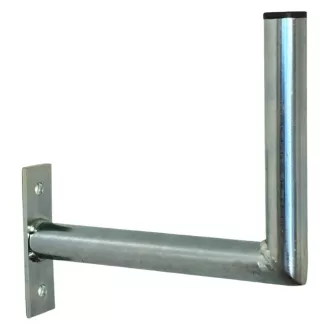   Conexpro, Wall-mounted antenna bracket "L", length 25cm, height 20cm, diameter 32mm