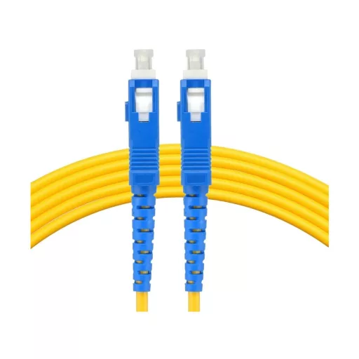 Conexpro, fiber optic patch cord, SCupc/SCupc, Simplex, Singlemode 9/125, 15m