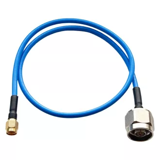 Conexpro, flexi pigtail, 50cm, RG402, N male - RSMA male