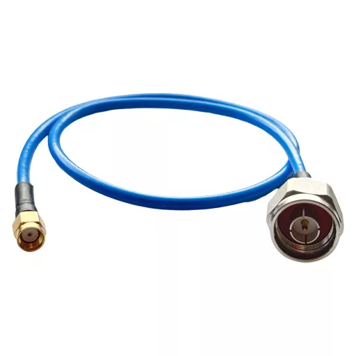 Conexpro, flexi pigtail, 50cm, RG402, N male - RSMA male