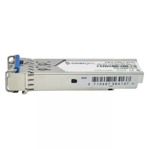 Conexpro, 1.25G SFP optical module, WDM/BiDi, SM, Tx1310/Rx1550nm, 20km, 1x LC, DDM - H3C