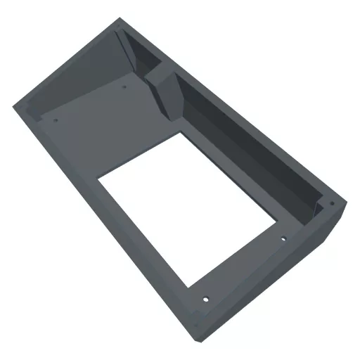 Conexpro, Angled wall mount for IP intercoms Hikvision DS-KV8X13, black