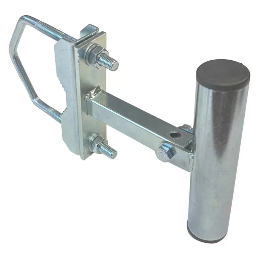 Conexpro, Antenna holder for wall, mast or balcony, lenght 15cm, height 15cm, diameter 35mm, U-Bolt 100mm, retail pack.