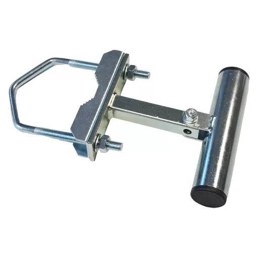 Conexpro, Antenna holder for wall, mast or balcony, lenght 15cm, height 15cm, diameter 35mm, U-Bolt 100mm, retail pack.